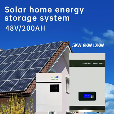 الصين نظام تخزين الطاقة الشمسية على الحائط 48v 100ah LiFePO4 بطارية للمنزل المزود