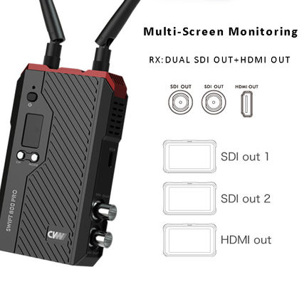 الصين Cvw Swift800 PRO نقل فيديو HDMI و SDI لاسلكي عالي الدقة المزود
