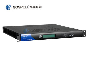 الصين جهاز بث تلفاز رقمي عالي الكثافة 8 قناة MPEG-2 SD Encoder المزود
